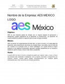 Nombre de la Empresa: AES MEXICO