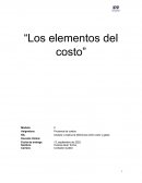 “Los elementos del costo”
