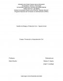 Gestión de riesgo y protección civil