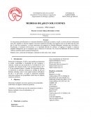 Verificación experimental de la constante universal de los gases