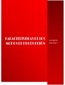 Cuadro comparativo Modos de producción