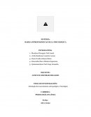 BASES ANTROPOLÓGICAS DE LA PSICOLÓGICA