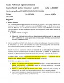 Examen Parcial: Gestión Financiera I