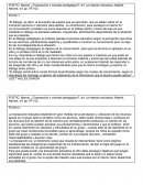 ¿Transacción o contrato pedagógico?