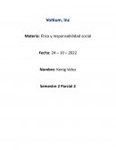Voltium, Inc . Ética y responsabilidad social