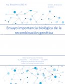 Ensayo recombinación genética