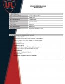 INFORME PSICOPEDAGÓGICO DE EVALUACIÓN