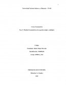 Modelos Econométricos de regresión simple y múltiples