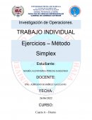 EJERCICIO METODO SIMPLEX