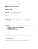 ¿Qué comen los pobres?