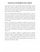 VIVENCIAS DE LAS ENFERMERAS ANTE LA MUERTE