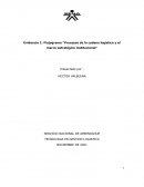 Flujograma “Procesos de la cadena logística y el marco estratégico institucional”POSTRES DESDE EL CORAZON H&C