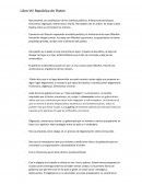 Libro VIII República de Plató