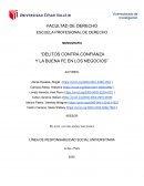 DELITOS CONTRA CONFIANZA Y LA BUENA FE EN LOS NEGOCIOS