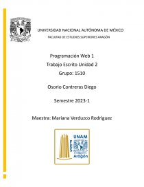 Programacion Web. Página 1