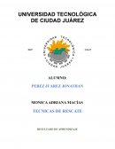 TECNICAS DE RESCATE