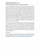 ¿Qué problemas no lograron resolverse con la política económica?