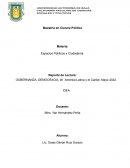 Espacios Públicos y Ciudadanía