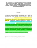 Principales causas que incentivan la violencia de género en nuestro país
