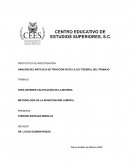 ANALISIS DEL ARTICULO 427 FRACCIÒN VII DE LA LEY FEDERAL DEL TRABAJO