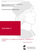 Actualicemos el concepto de Educación y reiniciemos la escuela