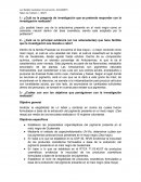Cuál es la pregunta de investigación que se pretende responder con la investigación realizada?