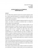 APORTACIONES DE LOS PRIMERIOS BIOMATEMÁTICOS