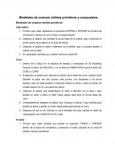 Modelado de cuerpos sólidos primitivos y compuestos