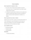 FUERZAS COMPETITIVAS, PROGRAMAS Y PRESUPUESTOS