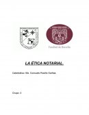 ETICA NOTARIAL