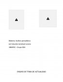 Ensayo de tema de actualidad LGBT