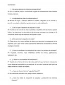 Cuestionario ¿De qué se derivan los síntomas psiconeuróticos?