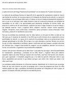 La aplicación de la estrategia “Resolución de problemas” con mis alumnos de 2° grado de preescolar