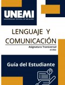 Guia estudiante - Lenguaje y Comunicación