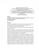 La Descolonización del Docente Universitario como garante de acceso Universal a la Educación como un Derecho Humano