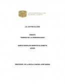 Teorias de la personalidad