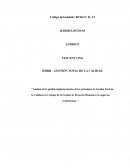 HHRR – GESTIÓN TOTAL DE LA CALIDAD