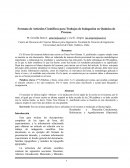 Formato de Artículos Científicos para Trabajos de Indagación en Química de Proceso