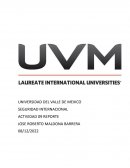 Concepto de terrorismo y su importancia en el escenario internacional.