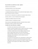 Apuntes capítulo tres de "Historias innombrables"