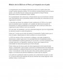 Mision de la OEA en el Peru