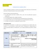 PLANEACIÓN DE LA RESEÑA CRÍTICA