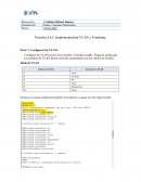 Implementación VLAN y Trunking