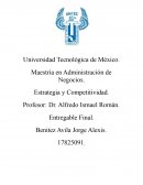 Estrategia y Competitividad “La Bonita S.A”