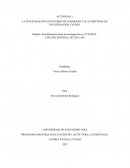 LA INVESTIGACIÓN EN ESTUDIOS DE POSGRADO Y EL ECOSISTEMA DE INVESTIGACIÓN CVUDES