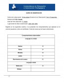 GUIÓN DE OBSERVACIÓN