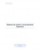 Sistema de control y accionamiento Eléctricos