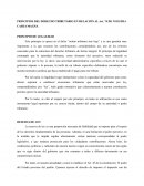 PRINCIPIOS DEL DERECHO TRIBUTARIO EN RELACIÓN AL Art. 74 DE NUESTRA CARTA MAGNA