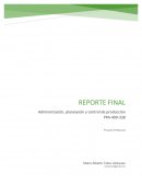 Producción y calidad