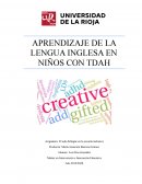 APRENDIZAJE DE LA LENGUA INGLESA EN NIÑOS CON TDAH